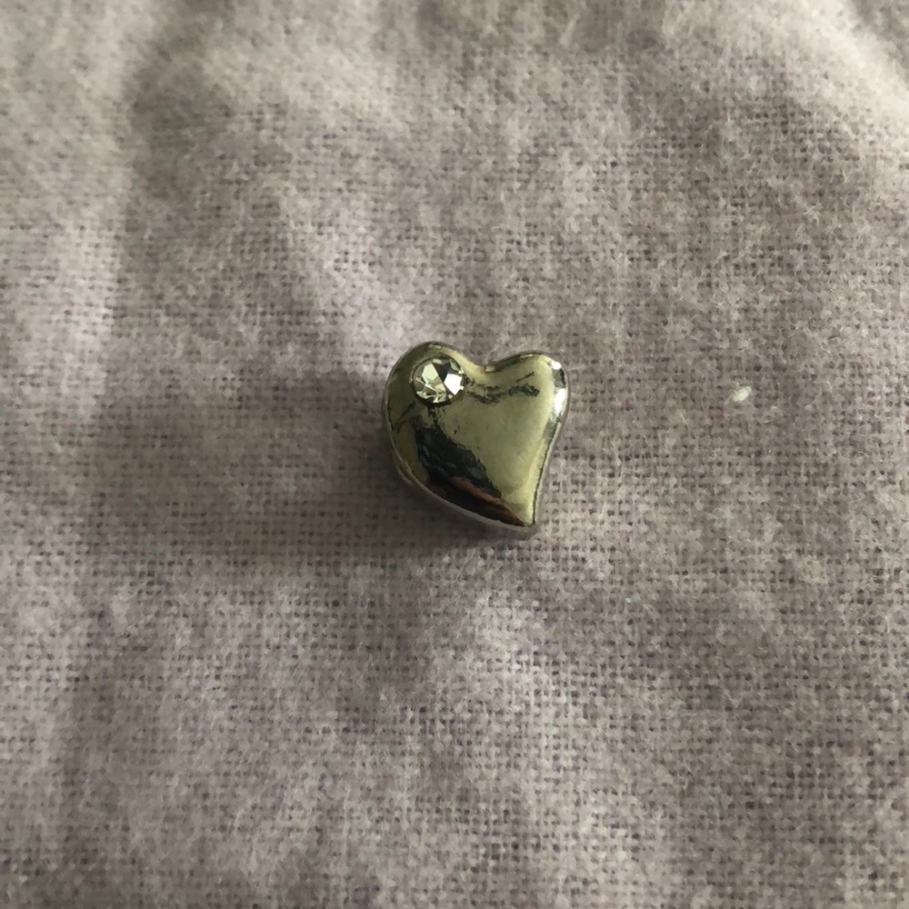 Pandora silver heart charm